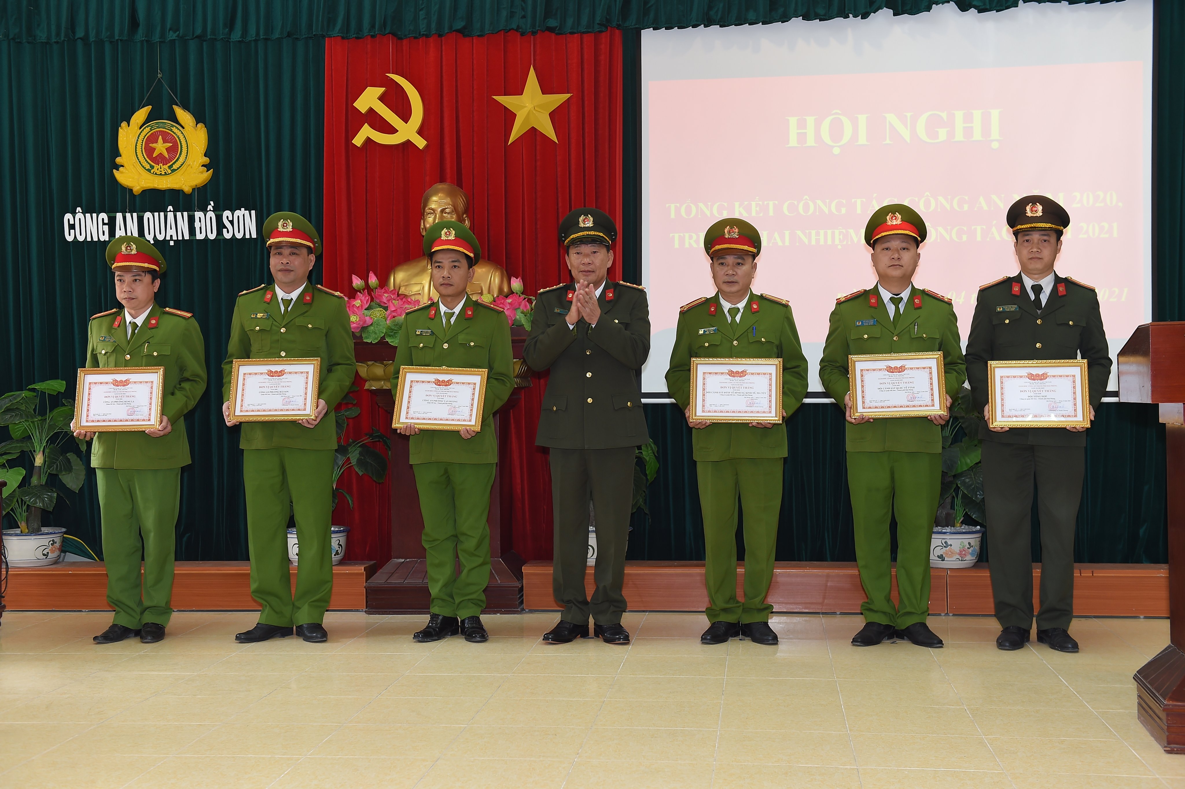 Công an quận Đồ Sơn: Đề ra 3 mục tiêu, 8 giải pháp trong năm 2021